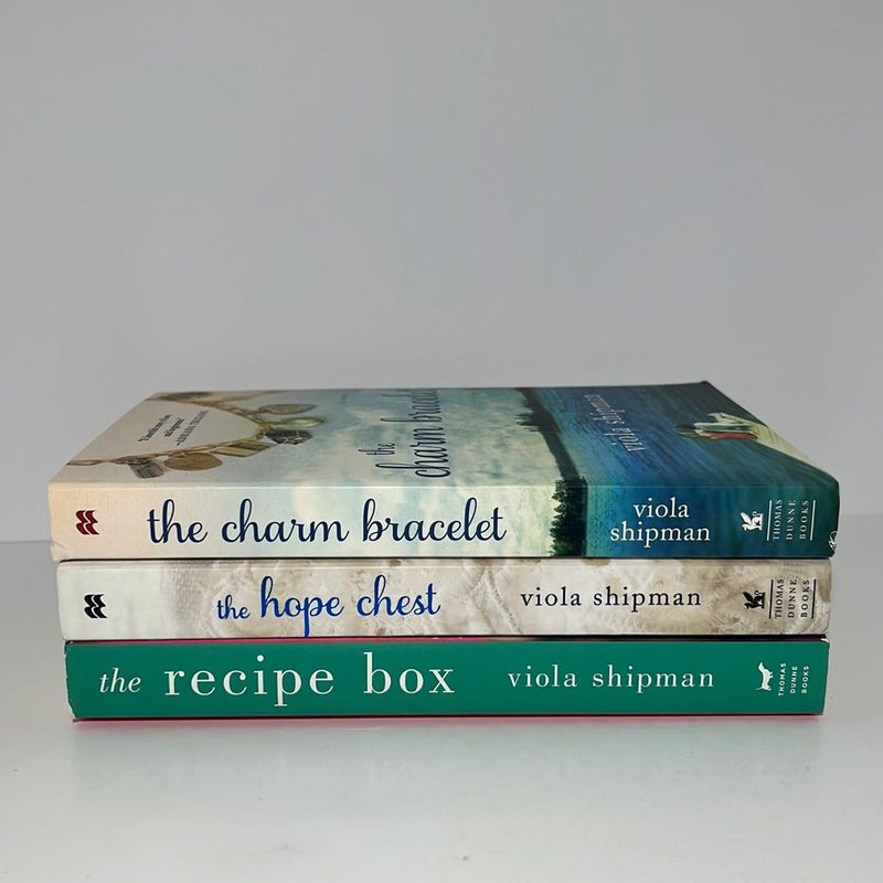Heirloom Series (Complete) Books 1-3 Bundle: The Charm Bracelet, The Hope Chest, & The Recipe Box 