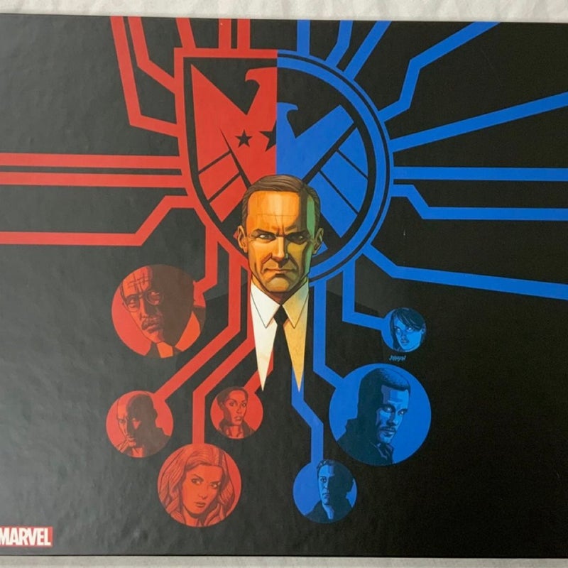 Marvel's Agents of Shield Season Two Declassified Hardcover Book With Slipcase