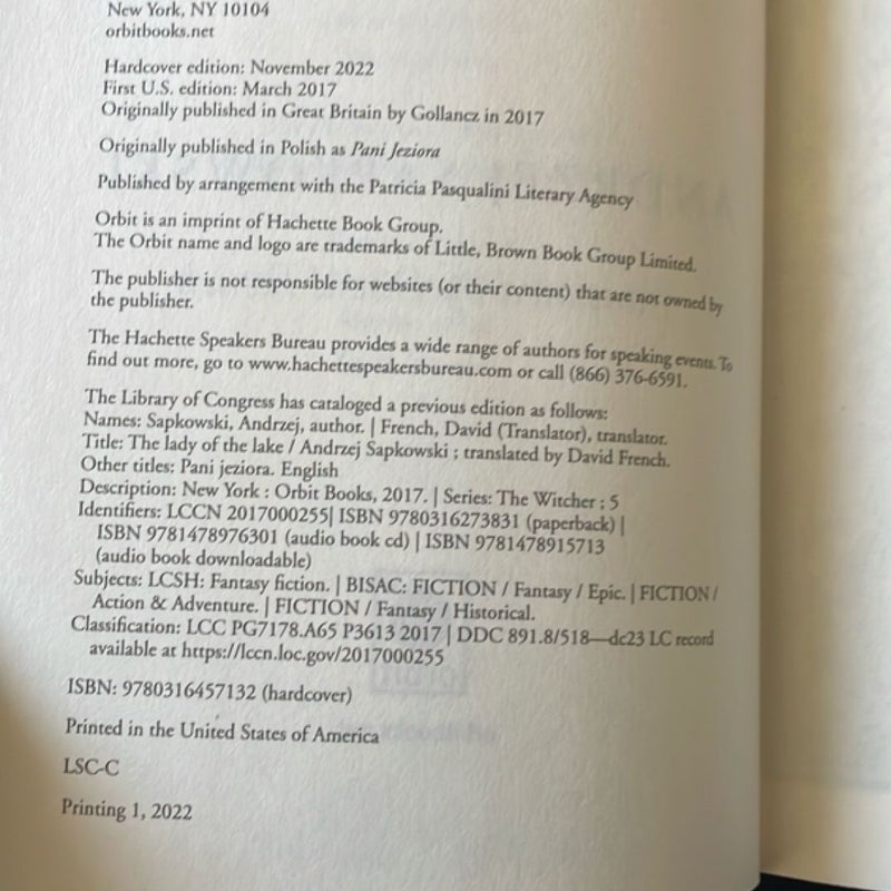 The Lady of the Lake