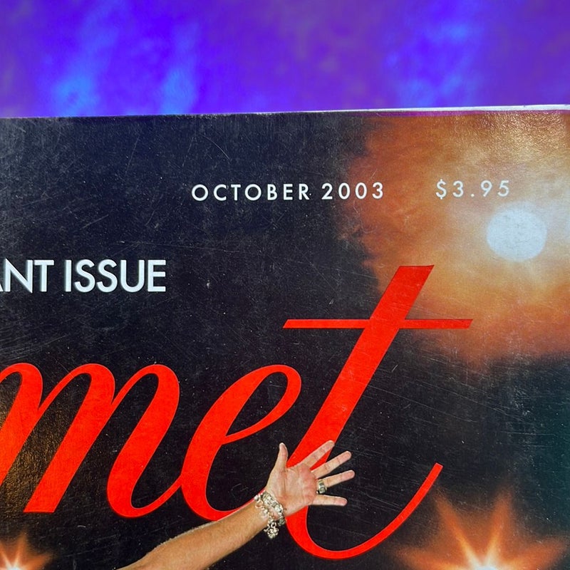 Gourmet magazine, restaurant issue
