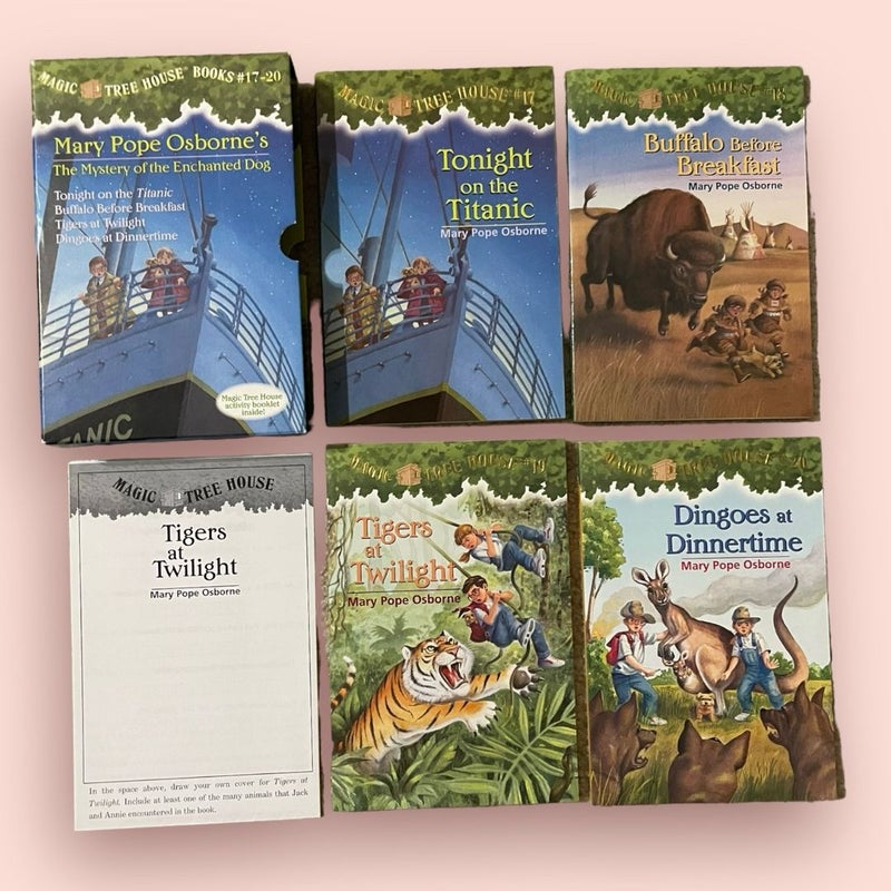 Magic Tree House Books 17-20 Boxed Set