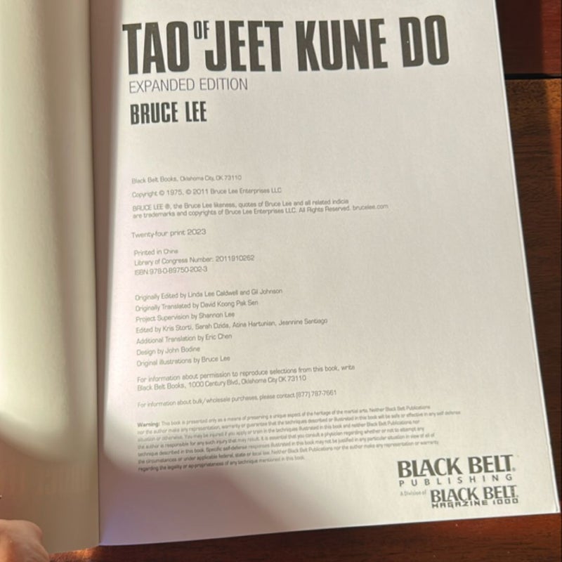 Tao of Jeet Kune Do