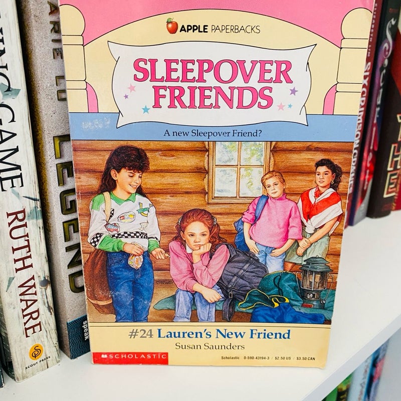 Vintage Sleepover Friends 10 Book Bundle