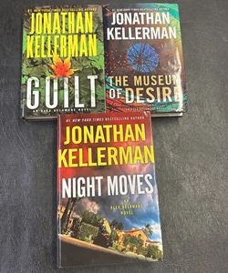 Jonathan Kellerman Alex Delaware 3 Hardcover Bundle