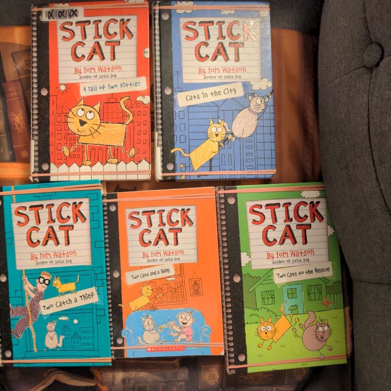 Stick Cat Books 1-5