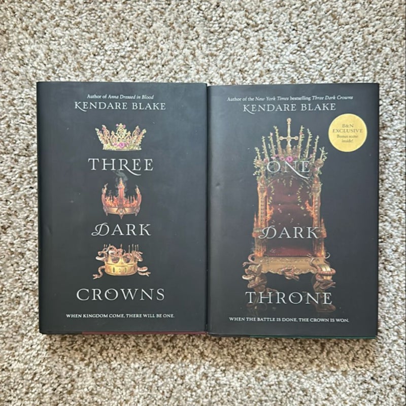 Three Dark Crowns and One Dark Throne