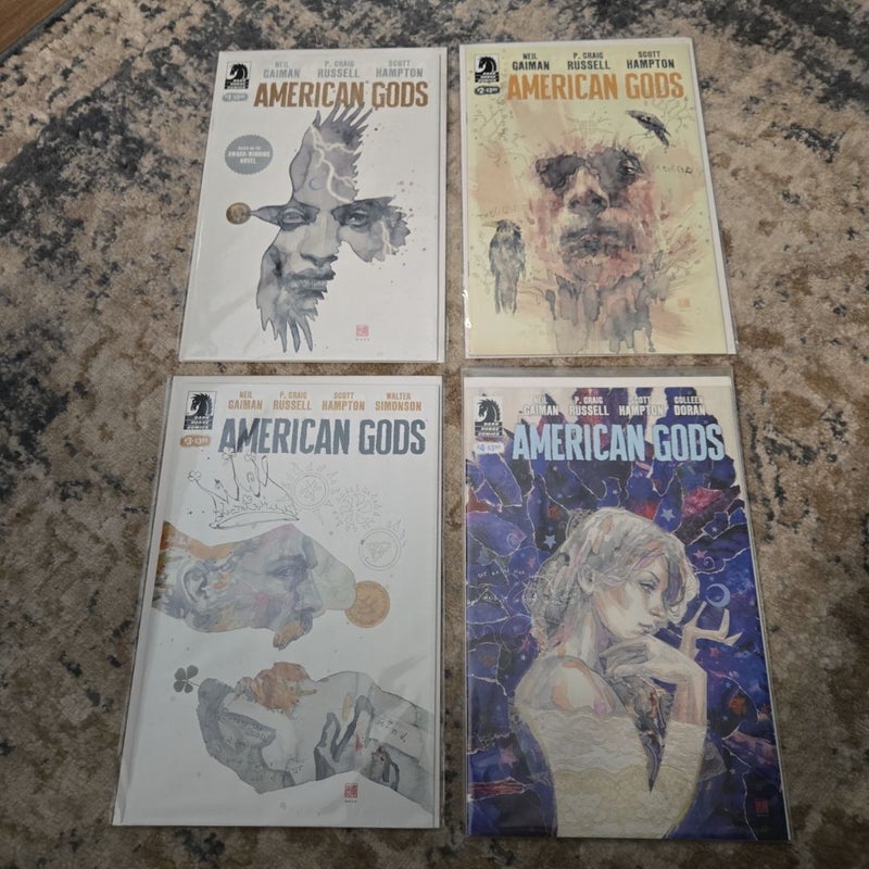 American Gods Issues 1 - 4