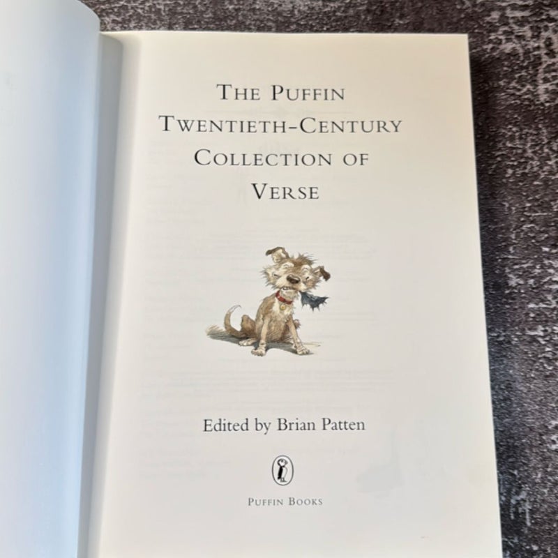 Twentieth Century Collection of Verse