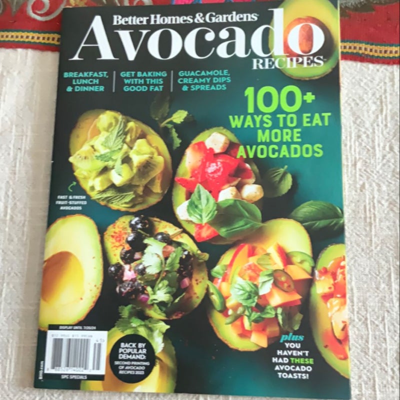 Better Homes & Gardens Avacado Recipes