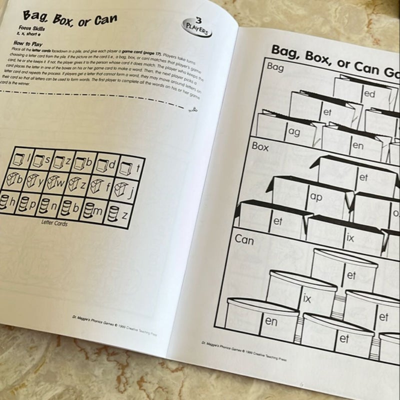 Dr. Maggie's Phonics Games, Grades K-1