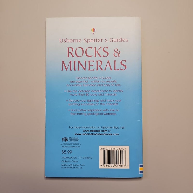 Rocks and Minerals Spotter's Guide