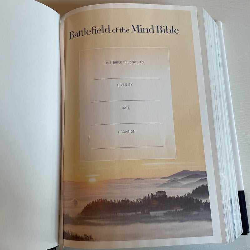 Battlefield of the Mind Bible