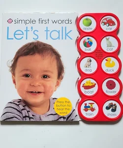Simple First Words Let's Talk