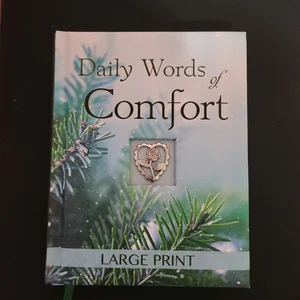 Daily Words of Comfort - Large Print