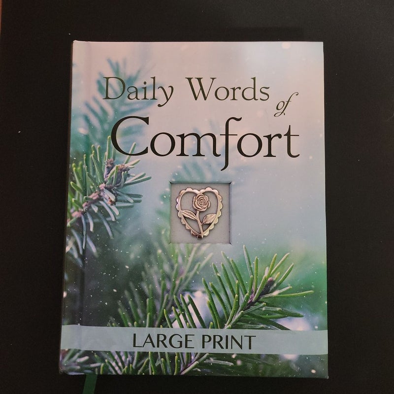 Daily Words of Comfort - Large Print