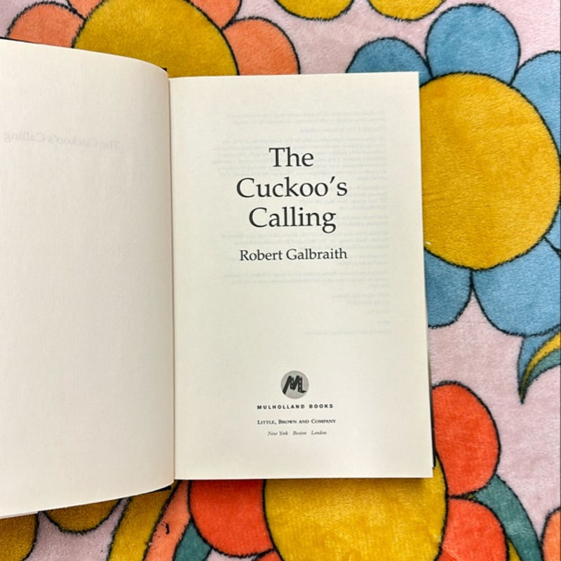 The Cuckoo's Calling