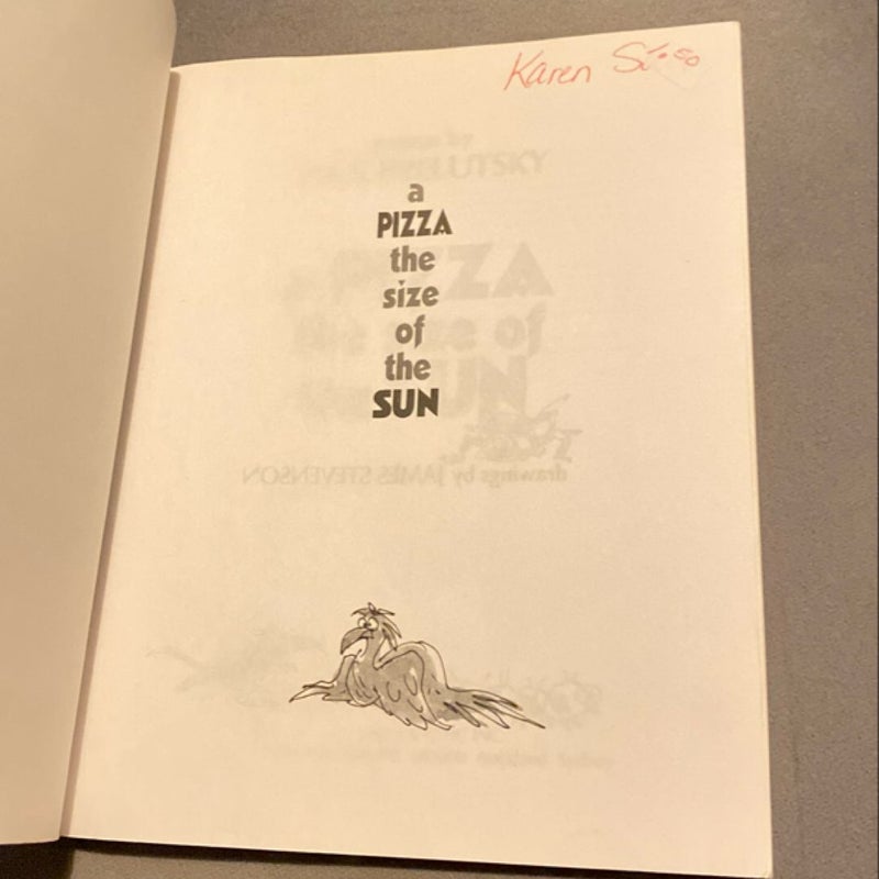 A Pizza the Size of the Sun