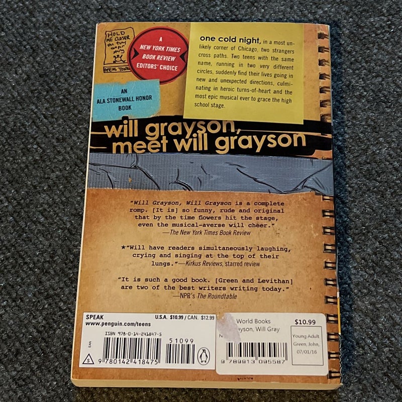 Will Grayson, Will Grayson