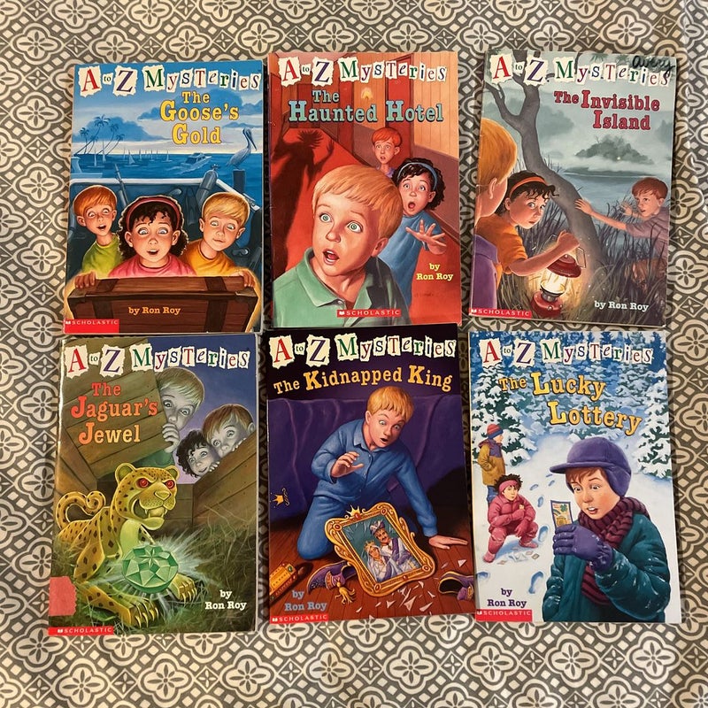 a-to-z-mysteries-full-set-by-ron-roy-paperback-pangobooks