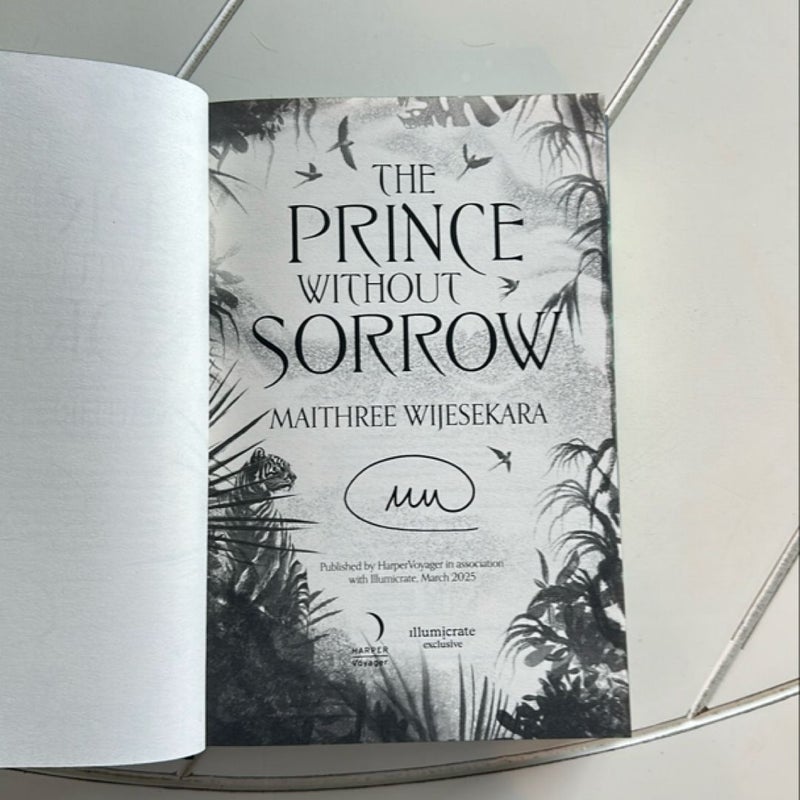 The Prince Without Sorrow (illumicrate edition)
