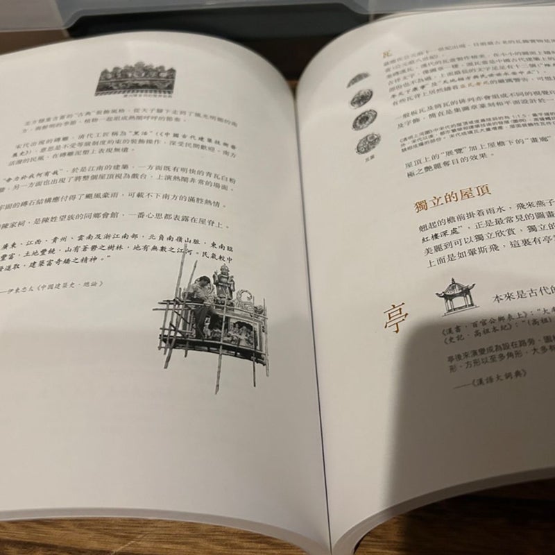 Chinese book 中國木建築