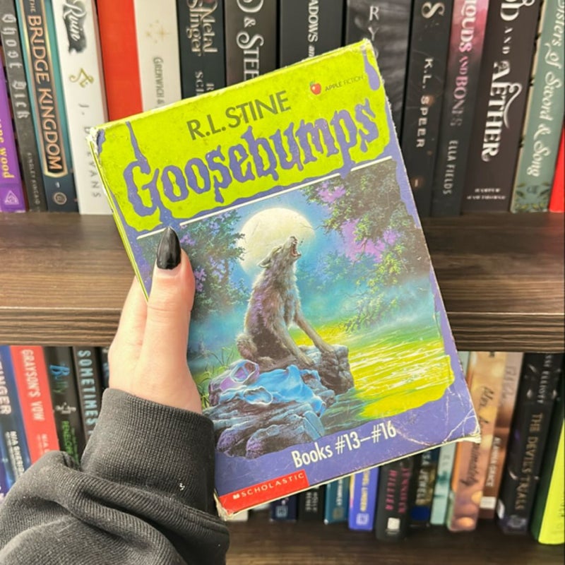 Vintage 90s Goosebumps #13-16 by RL Stine