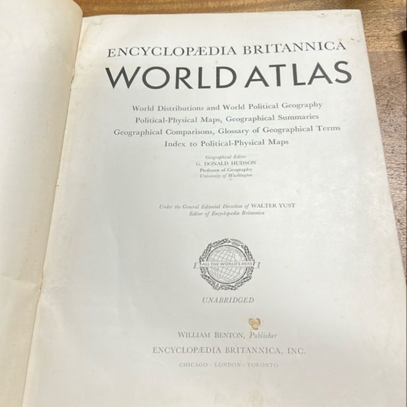 Encyclopaedia Britannica World Atlas