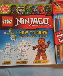 Klutz: LEGO® NINJAGO® How to Draw Ninja, Villains, and More!