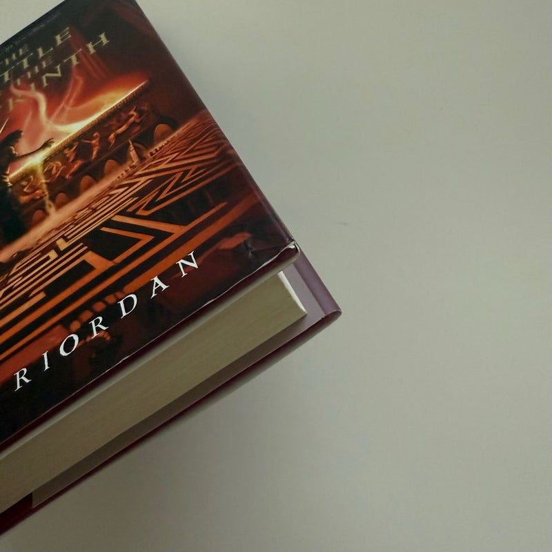 The Battle of the Labyrinth *FIRST EDITION, FIRST PRINTING* (Percy Jackson and the Olympians)