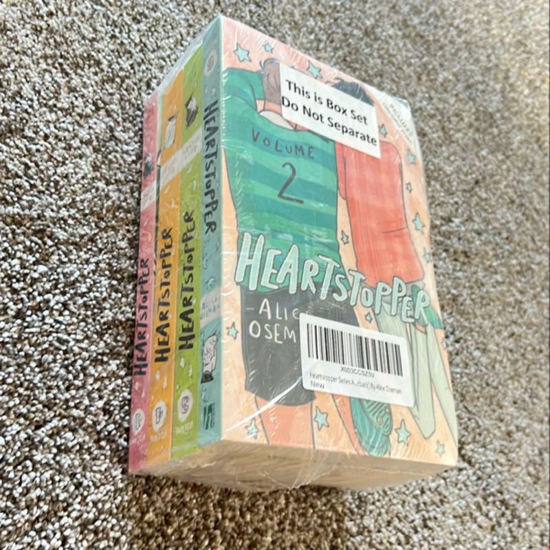 Heartstopper #1-4 Box Set