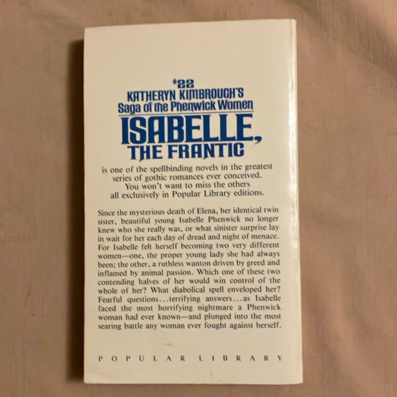Isabelle, the Frantic