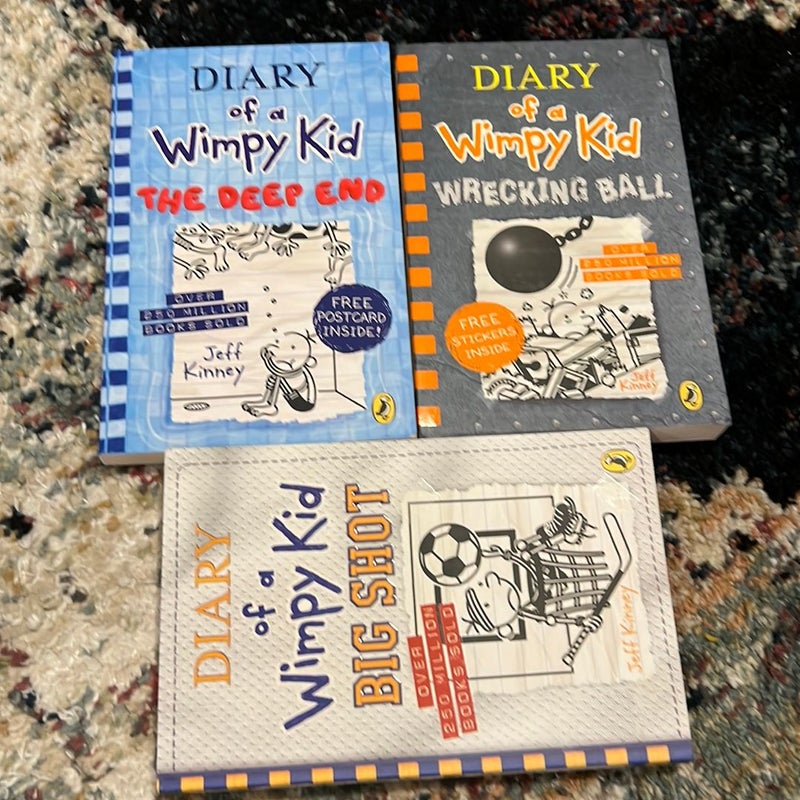 Diary of a Wimpy Kid Box of Books 1-3Revised