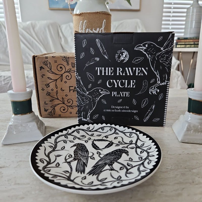 Fairyloot Ceramic Plate - The Raven Boys