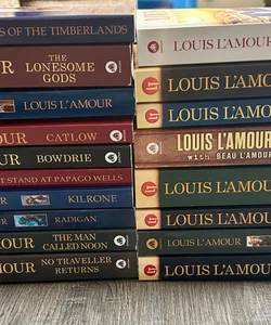 Louis L’Amour Lot of 18 books