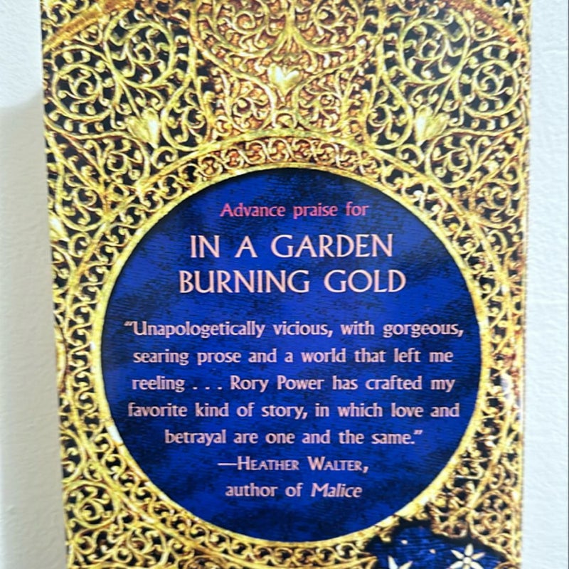 In a Garden Burning Gold