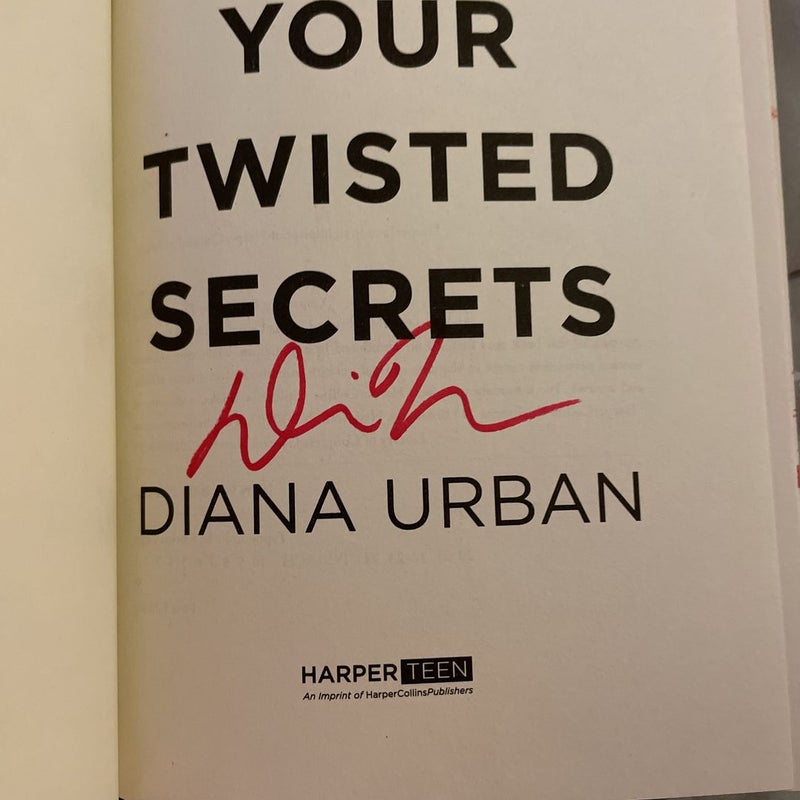 Signed: All Your Twisted Secrets