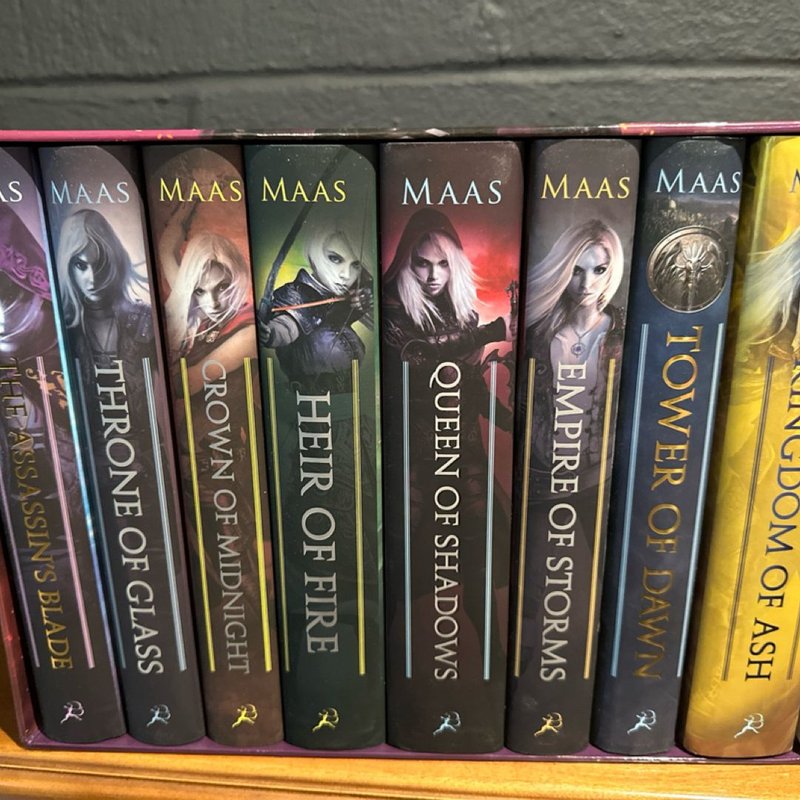 Throne of Glass boxset - Hardback by Sarah J Maas, Hardcover | Pangobooks