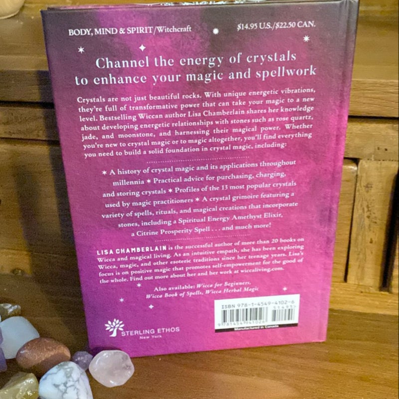 Wicca Crystal Magic, Crystal Mystery Bag, & Mini Incense Sticks