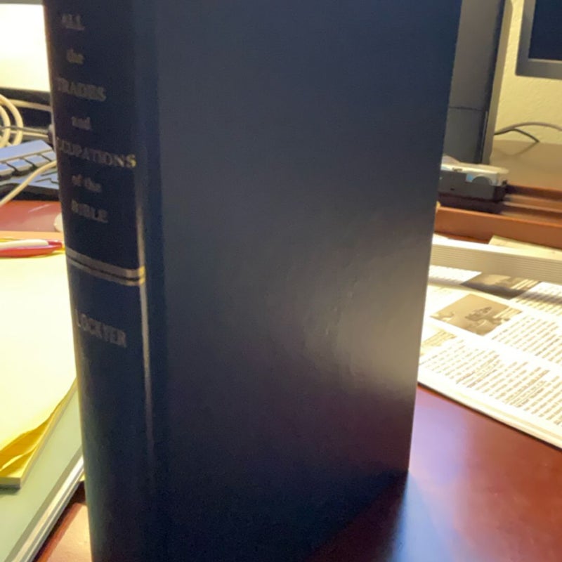 All the trades and occupations of the Bible 