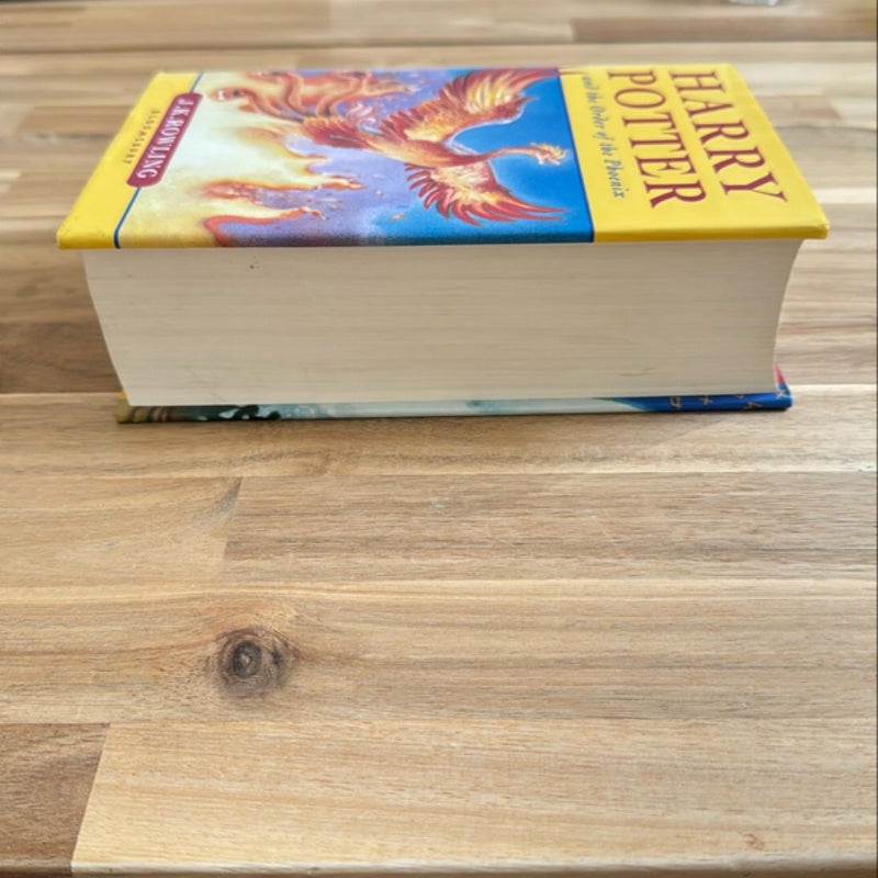 Harry Potter and the Order of the Phoenix (UK first edition)
