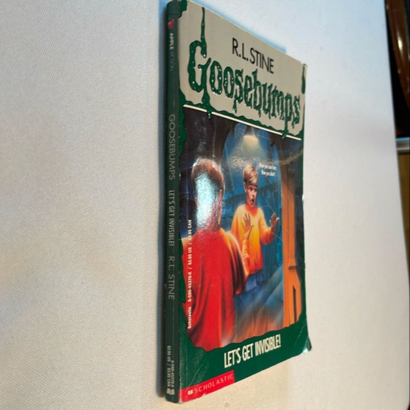 Goosebumps Let's Get Invisible!