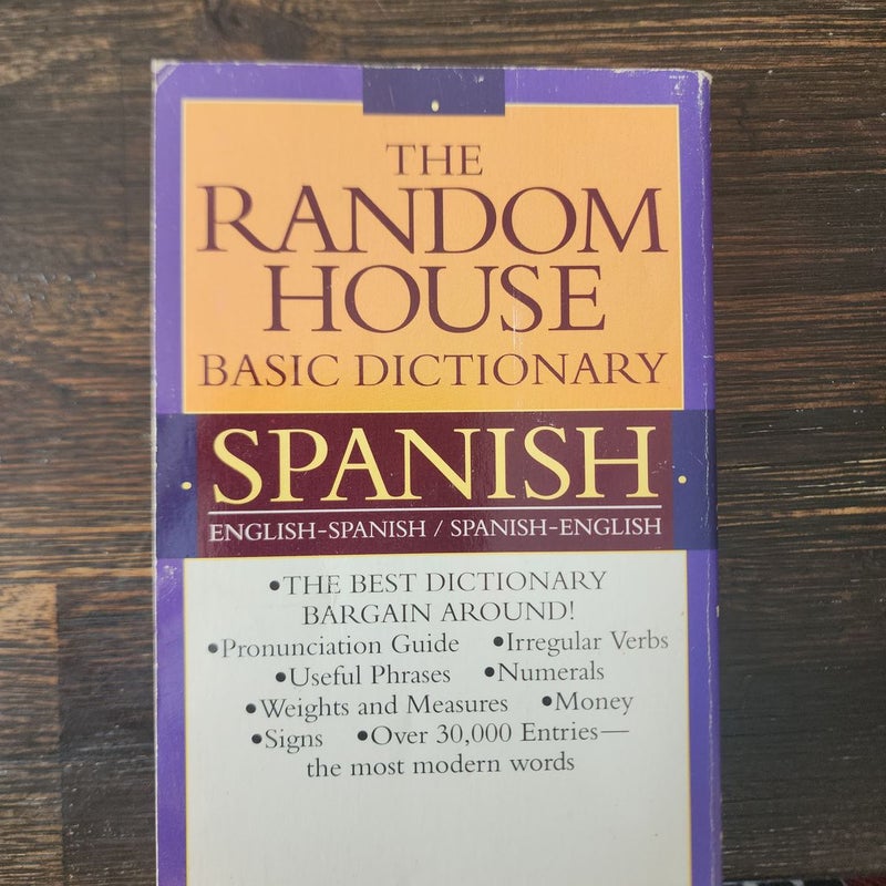 The Random House Basic Dictionary- Spanish