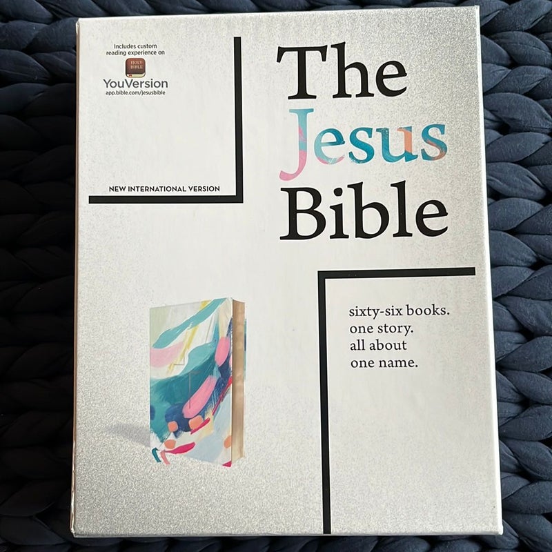 The Jesus Bible NIV Edition [Multi-Colour/Teal]