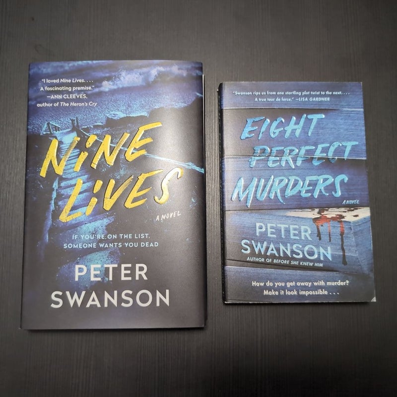 Nine Lives AND Eight Perfect Murders