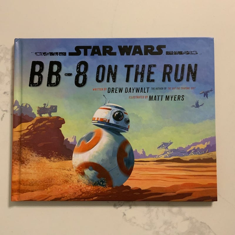 Star Wars BB-8 on the run
