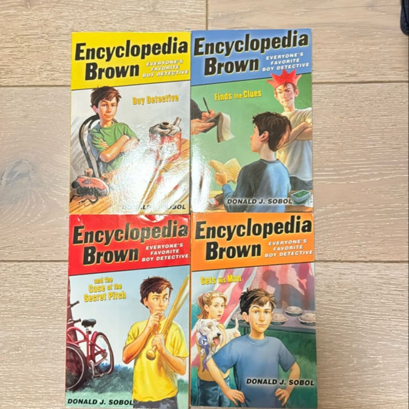 Encyclopedia Brown, 1-4 set