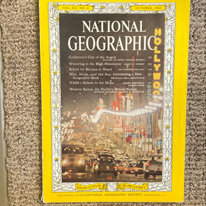 National Geographic Magazine - October 1962