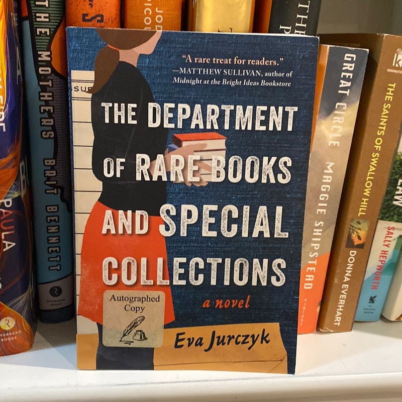 The Department of Rare Books and Special Collections