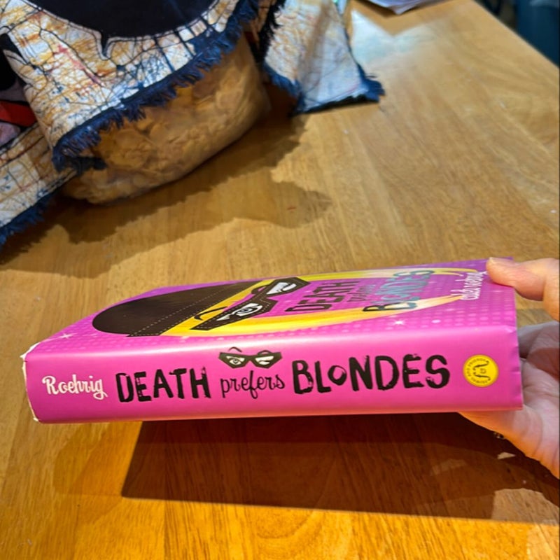 Signed 1st Ed /1st * Death Prefers Blondes
