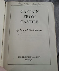 Captian From Castile